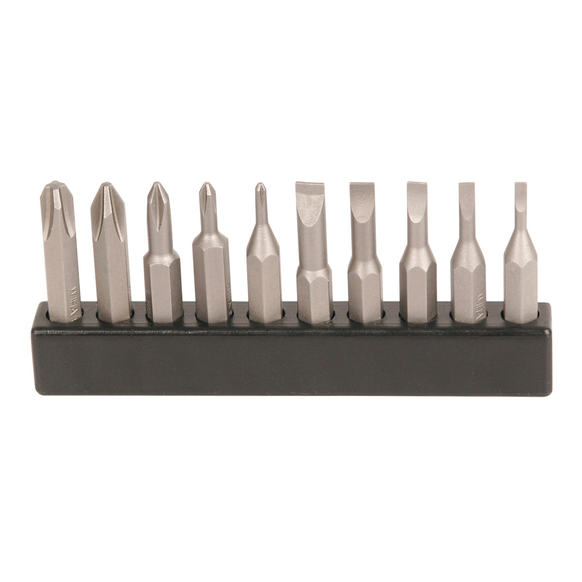 Wiha 75987 10 Piece Slotted and Phillips MicroBits Set