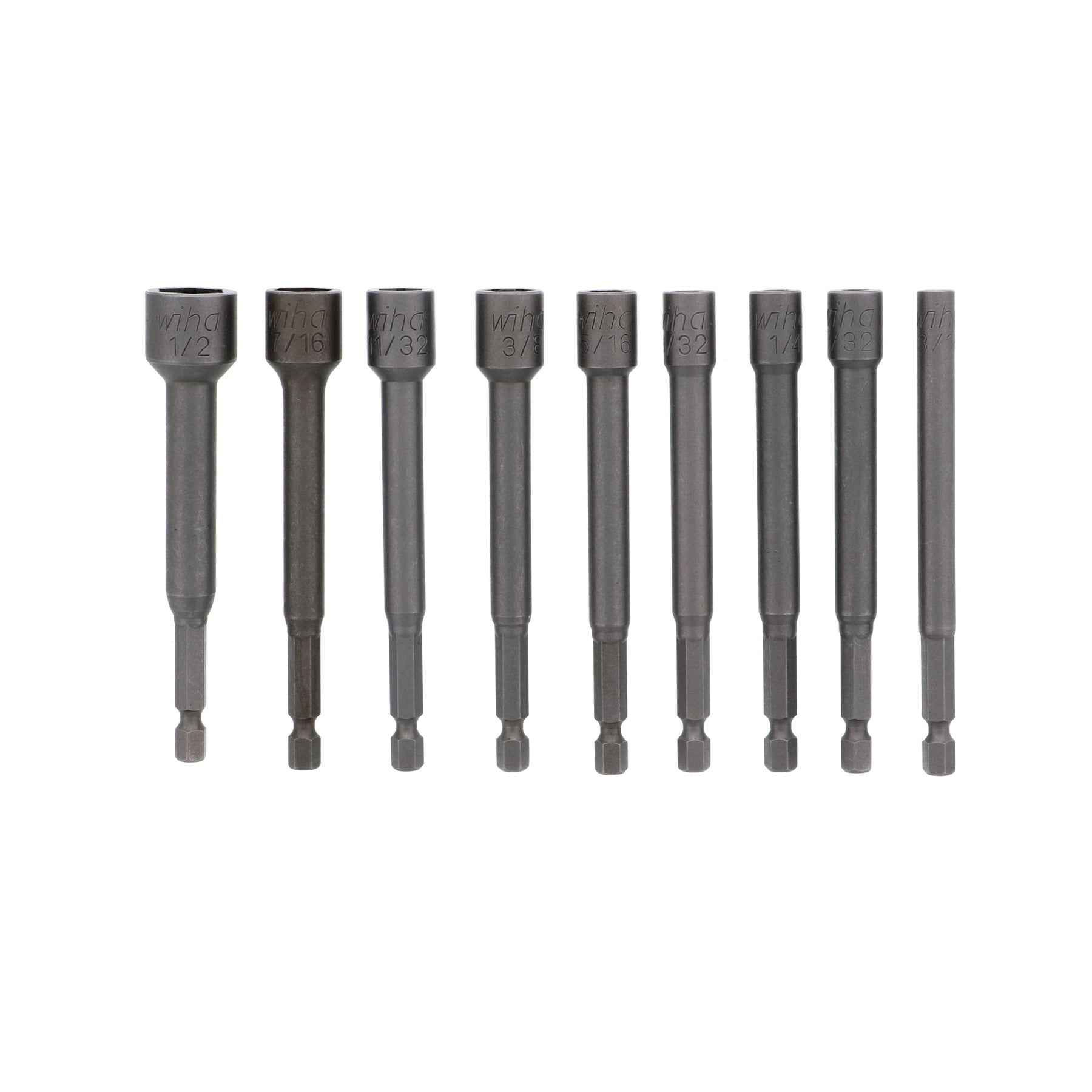 Wiha 76085 9 Piece Power Blade Nut Setter Set