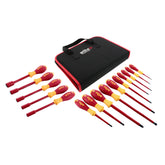 Wiha 32190 15 Piece Insulated SoftFinish Screwdriver and Nut Driver Set