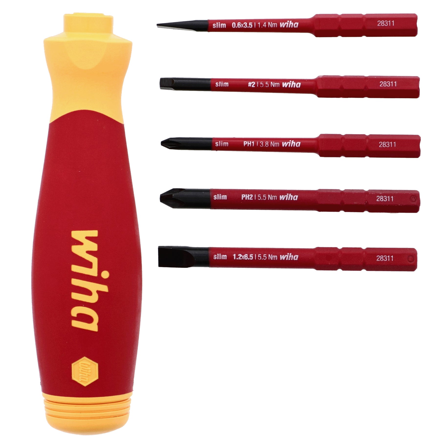 6 Piece Insulated SlimLine PocketMax Multi-Driver